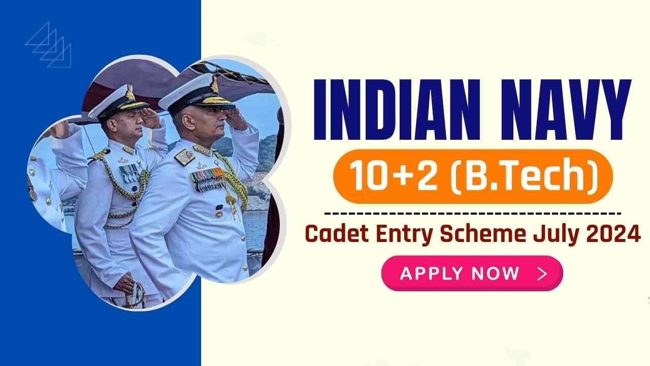 Indian Navy form apply 10+2