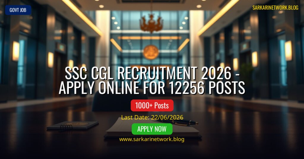 SSC CGL 2026 – Apply Online for 1000 Posts