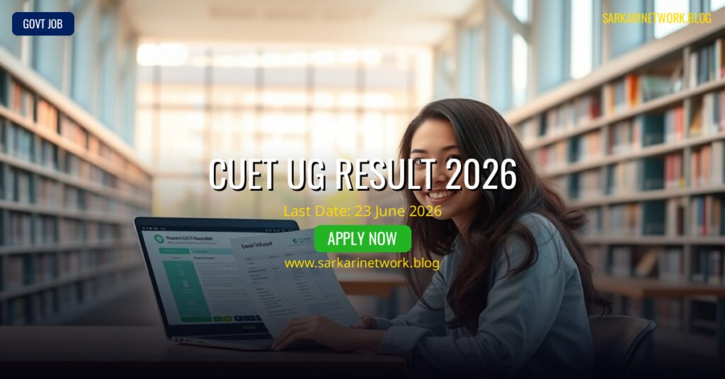 CUET UG Result 2026 – Check Online Score Card Link