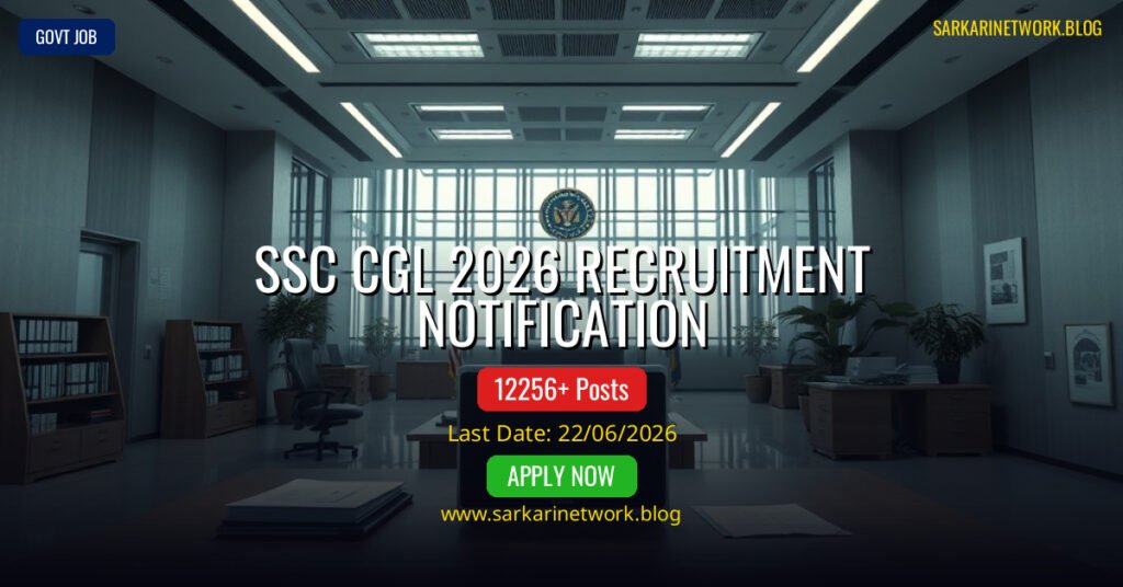 SSC CGL 2026 Recruitment – Apply Online for 12256 Posts
