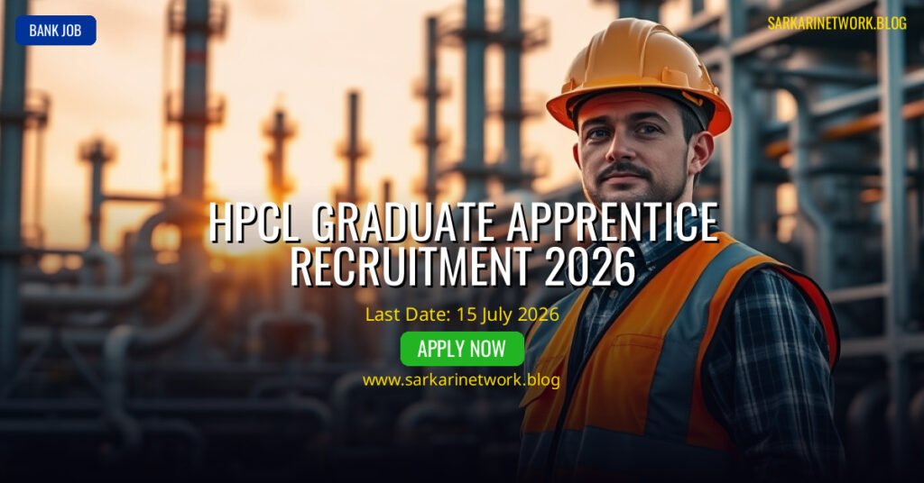 HPCL Graduate Apprentice Recruitment 2026 – Apply Online for Graduate Posts