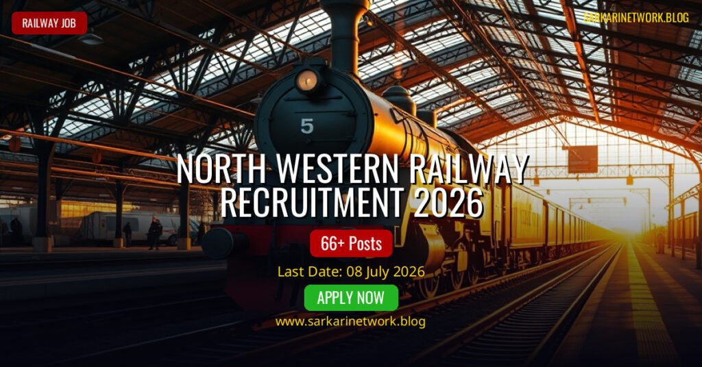 North Western Railway Recruitment 2026 – Apply Online for 66 Posts