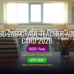 RPSC 2nd Grade Teacher Admit Card 2026 – Download Link