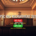 RPSC RAS Recruitment 2026 – Apply Online for 607 Posts