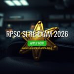 RPSC SI Re Exam 2026 – Apply Online for 859 Posts