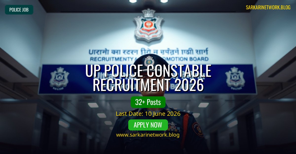 UP Police Constable Recruitment 2026