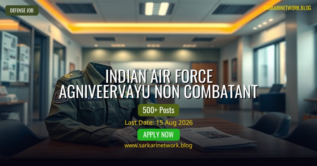 Indian Air Force Agniveervayu Recruitment 2026 Apply Online