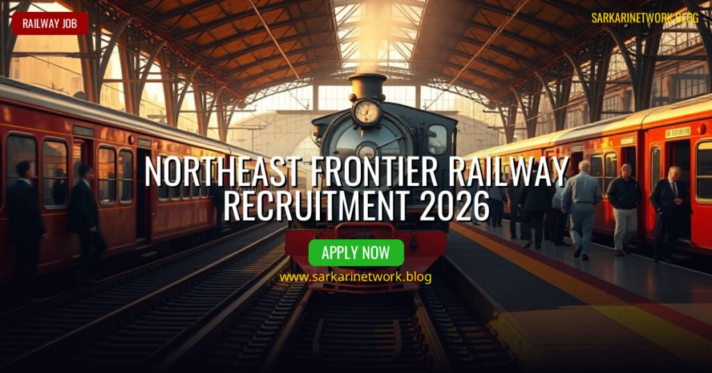 Northeast Frontier Railway Recruitment 2026 – Apply Online for 6777 Posts