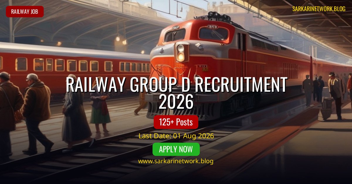 Railway Group D Recruitment 2026