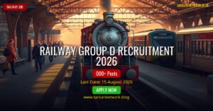 Railway Group D Recruitment 2026 – Apply Online Now