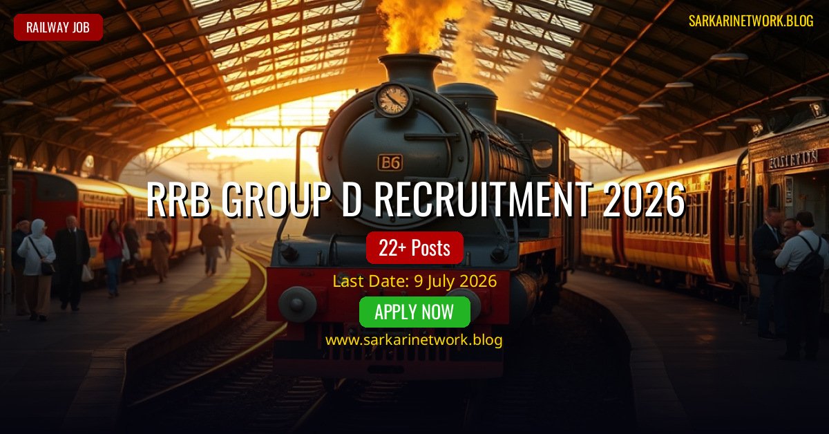 RRB Group D Recruitment 2026