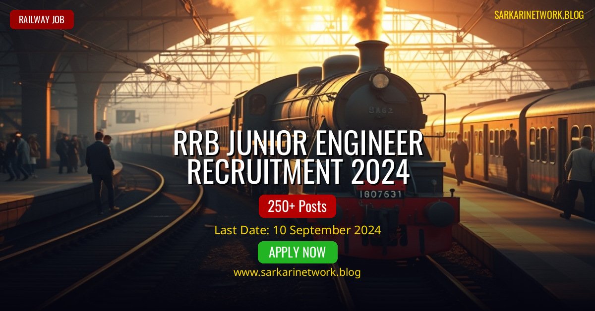 RRB Junior Engineer Recruitment 2024